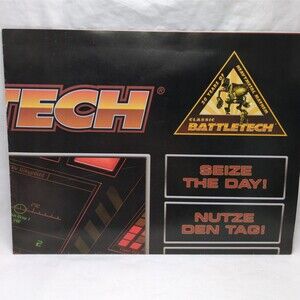 Classic Battletech WK Games Promotional Poster 33" X 22"